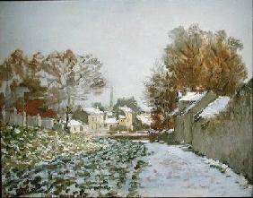 Snow at Argenteuil 1874