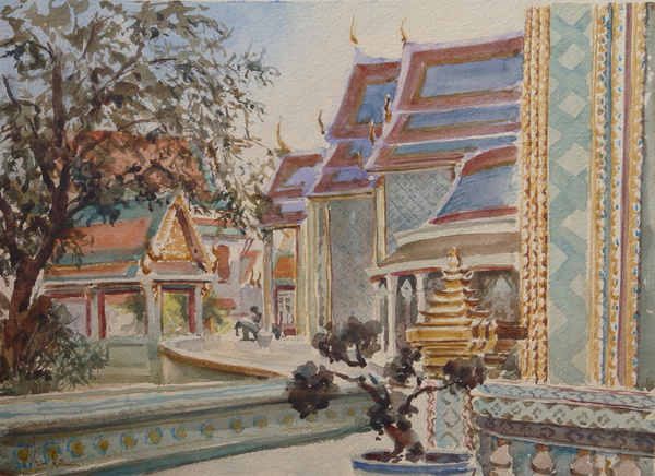 868 Wat Ratchaborpit, Bangkok von Clive Wilson