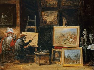 The Monkey Painter 1805