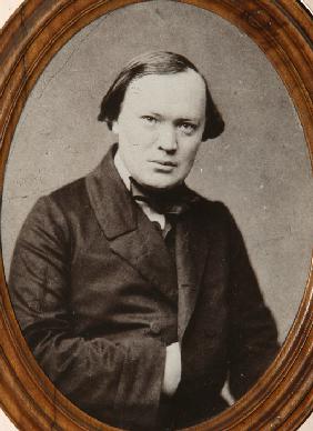 Porträt des Dramatikers Alexander N. Ostrowski (1823-1886) 1856