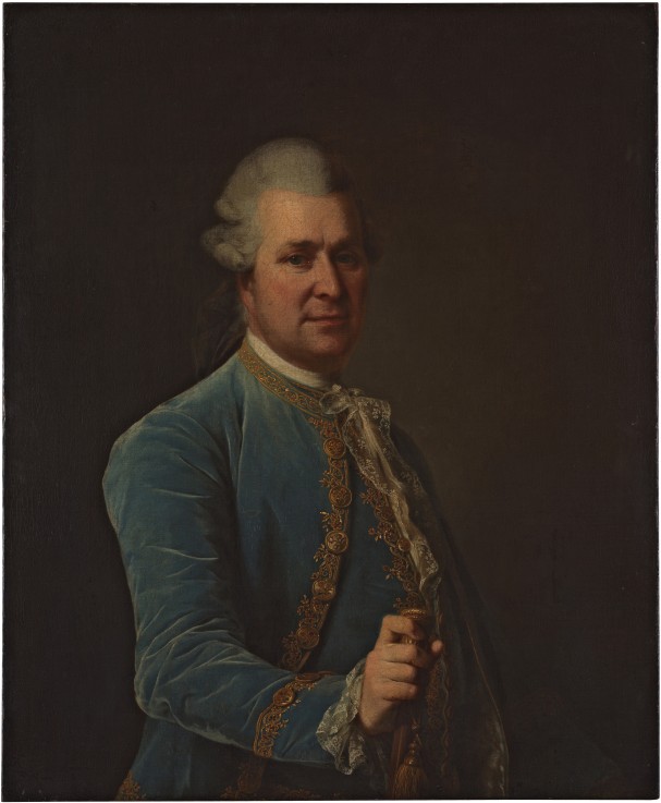Porträt von Diplomat und Reformator Jacob Johann Graf von Sievers (1731-1808) von Dimitrij Grigorjewitsch Lewizkij