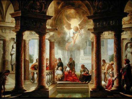 The Pool of Bethesda von Dirck van Delen