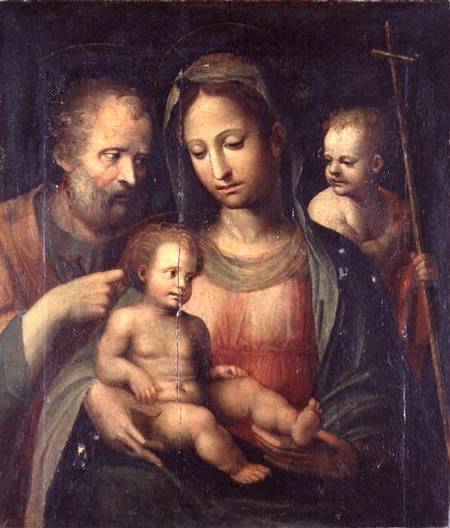 The Holy Family with Saint John von Domenico Beccafumi