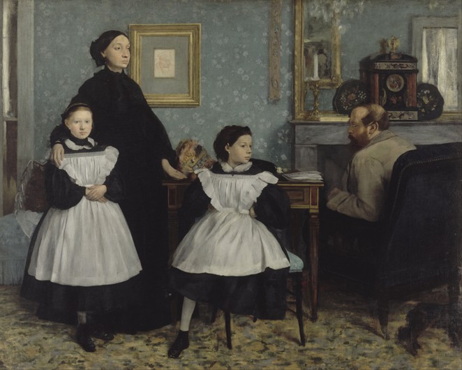 Die Bellelli Familie von Edgar Degas