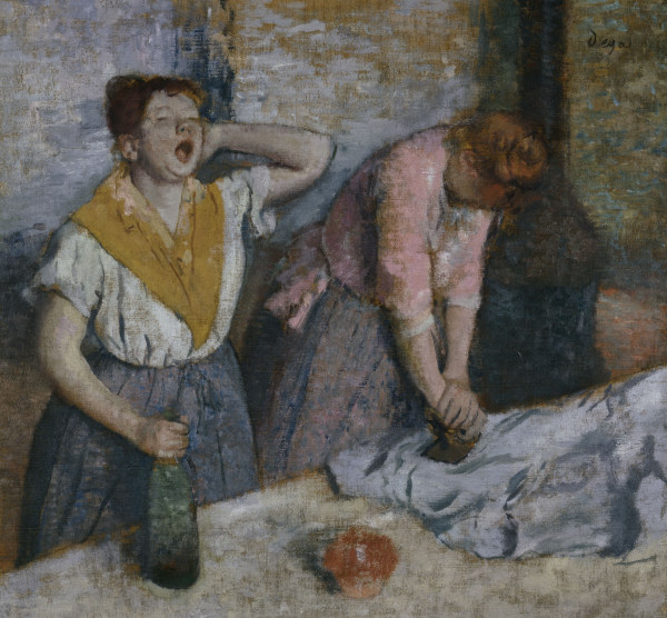 Die Büglerinnen von Edgar Degas