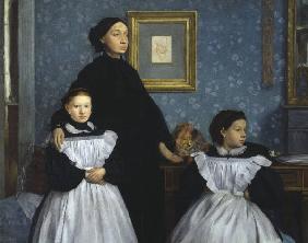 E.Degas, Familie Bellelli, Ausschnitt