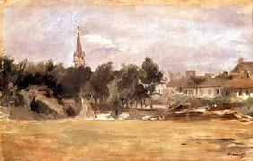 Landscape with a Village Church