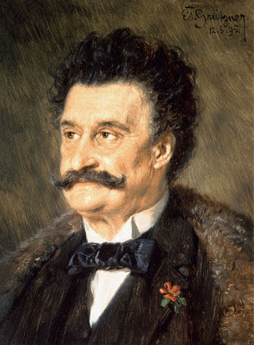 Johann Strauss der Jüngere von Eduard von Grützner