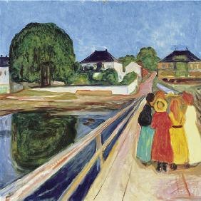 Die Mädchen auf der Brücke 1902