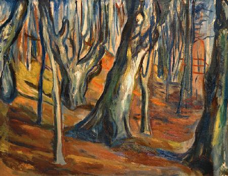 Herbst (Alte Bäume, Ekely) 1923