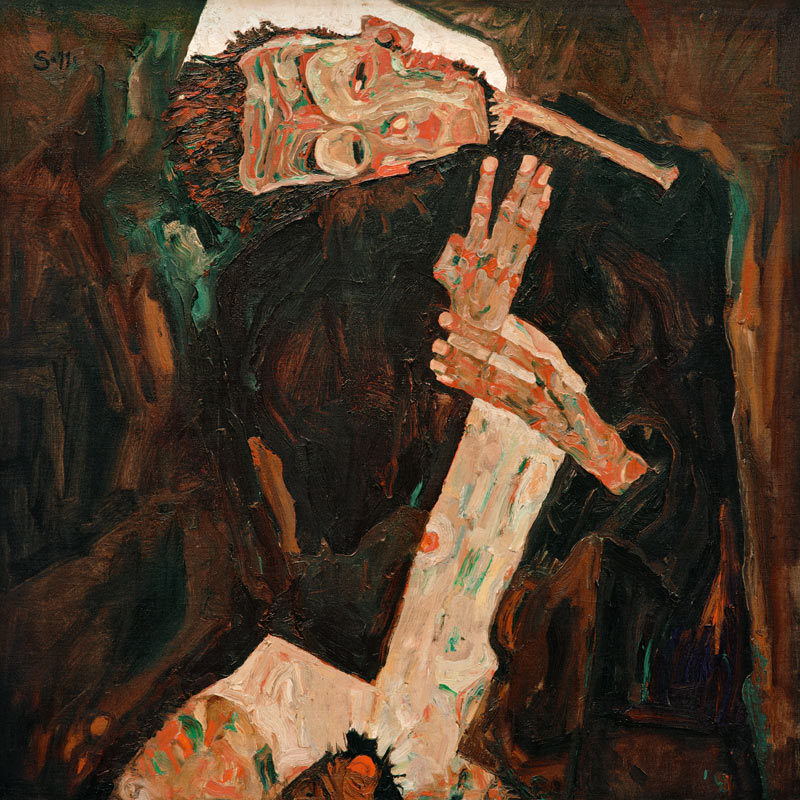 Der Lyriker von Egon Schiele