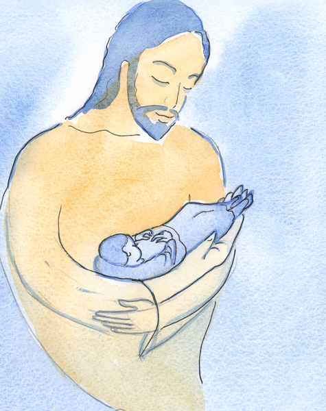 Christ showed me that in my present suffering I am as if lying in the Fathers arms, tenderly carried von Elizabeth  Wang