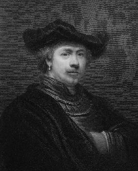Rembrandt Harmens van Rijn from 'The Gallery of Portraits' 1833
