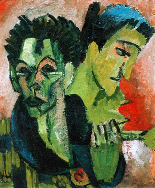 Selbstbildnis von Ernst Ludwig Kirchner