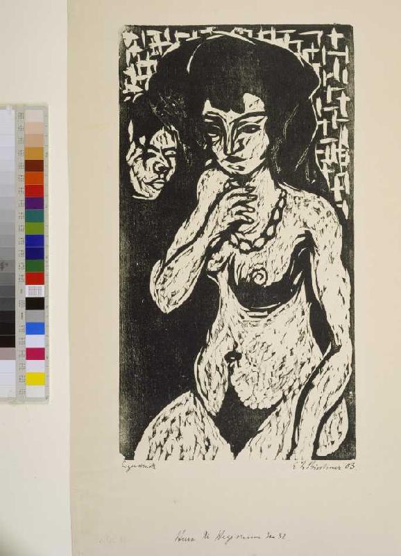 Mädchenakt von Ernst Ludwig Kirchner