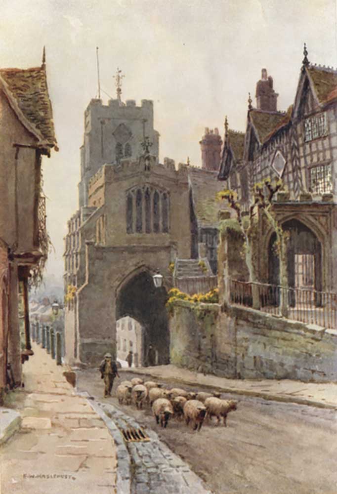 West Gate, Warwick von E.W. Haslehust