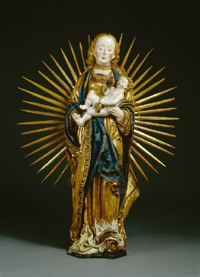 Strahlenkranzmadonna aus Volkhardinghausen Um 1520/23