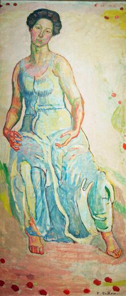 Ferdnand Hodler,  Heilige Stunde