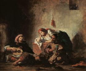 Jüdische Musikanten in Mogador um 1840