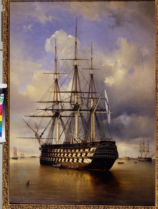 Das Linienschiff Imperator Alexander I. von Ferdinand Victor Perrot