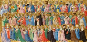 The Forerunners of Christ with Saints and Martyrs, 1423-24 (egg tempera on wood)