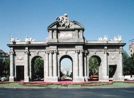 View of the Alcala Gate from the east von Francesco Sabatini