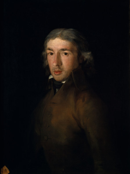 Leandro Fernández de Moratín von Francisco José de Goya