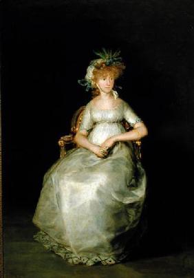 Portrait of Maria Teresa (d.1820) of Ballabriga, Countess of Chinchon