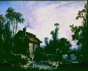 Landscape with a Watermill 1755