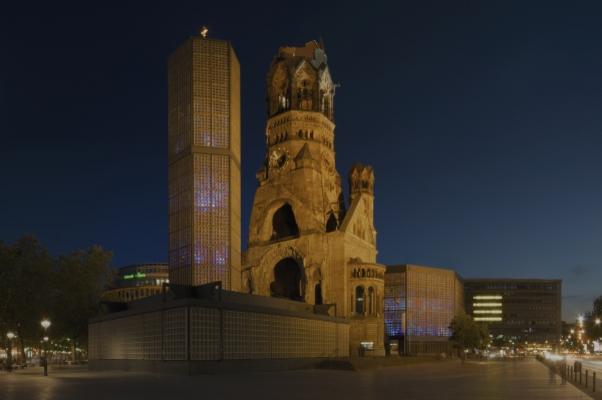 Gedächtniskirche Berlin bei Nacht von Frank Grages