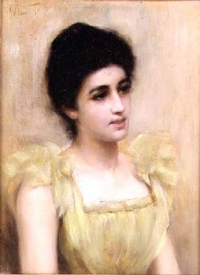 The Yellow Dress 1890