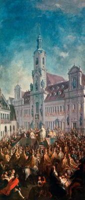 The Coronation of Empress Maria Theresa of Austria (1717-80) in Pressburg, 1768 1939