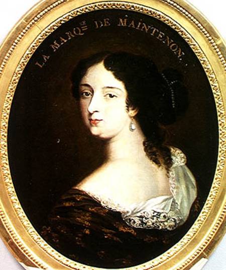 Francoise d'Aubigne (1635-1719) Marquise de Maintenon von French School
