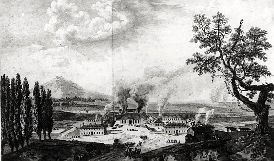 Royal Foundry at Le Creusot in 1787 von French School