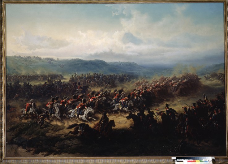 Die Attacke der Leichten Brigade in der Schlacht von Balaklawa von Friedrich Kaiser
