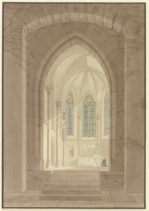 Kapelle in der Hospitalkirche zu Biedenkopf von Friedrich Maximilian Hessemer