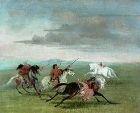 Comanche Feats of Martial Horsemanship