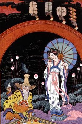 China, from 'The Art of Perfume', pub. 1912 (pochoir print) 19th