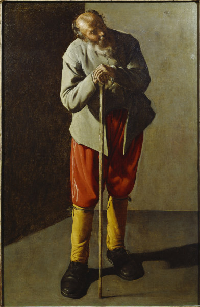 G.de La Tour, Alter Mann von Georges de La Tour