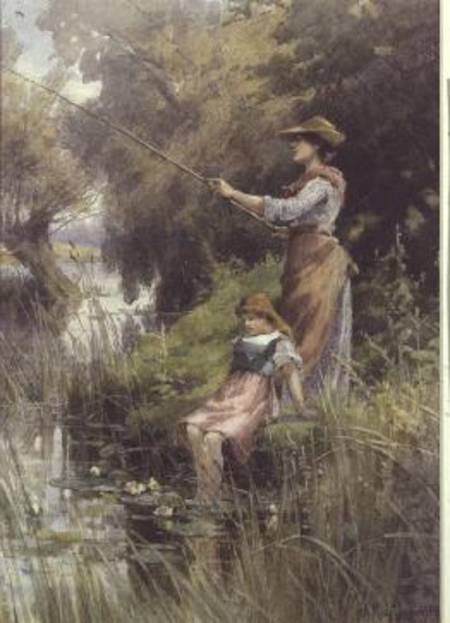 Fishing von Georgina M. de l' Aubiniere