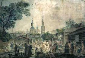 A Cure Bath in Moscow 1790  on