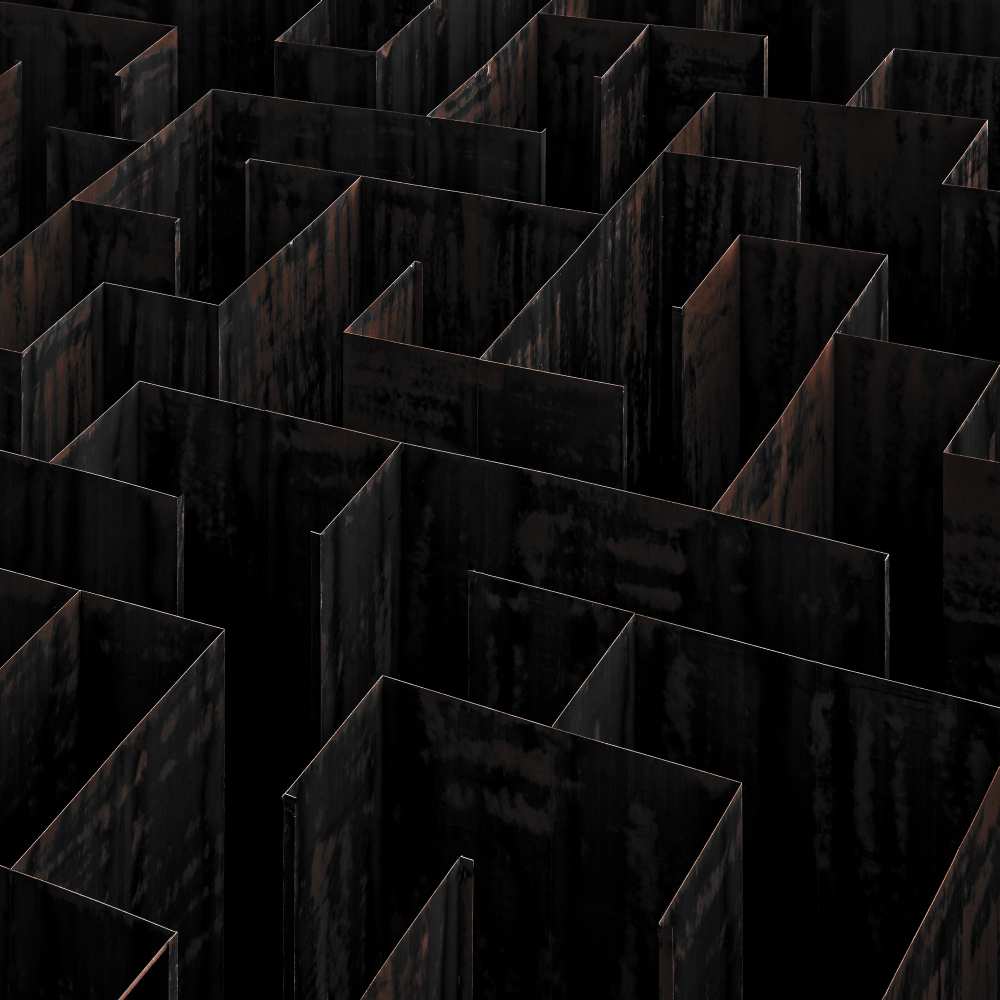 domino labyrinth von Gilbert Claes