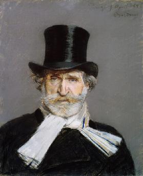Porträt von Giuseppe Verdi 1886