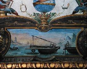 Device for dredging the sea, Stanza della Mattematica 1587-1609