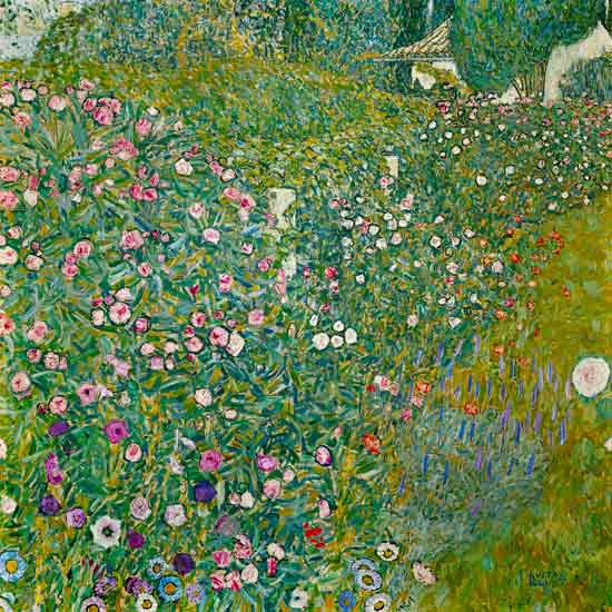 Italienische Gartenlandschaft von Gustav Klimt