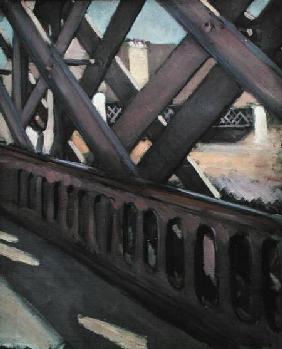 Study of Le Pont de l'Europe 1876