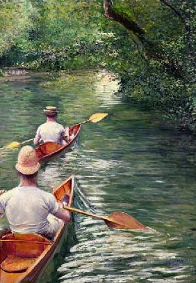 The Canoes, 1878 (oil on canvas) 16th