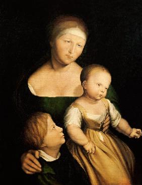 The Artist's Wife and Children 1528