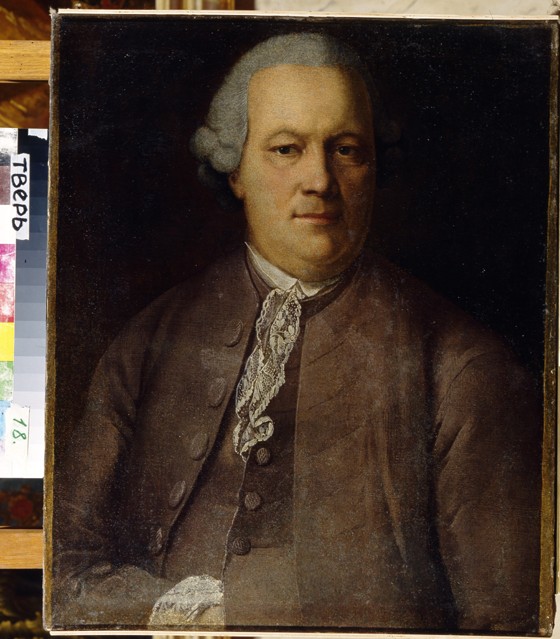 Porträt von A. von Berg von Heinrich Buchholz