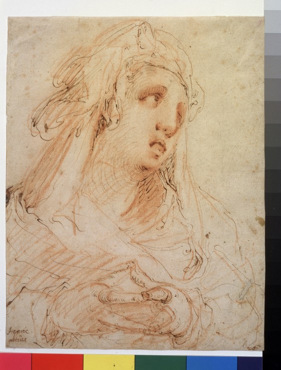 Eine junge Frau (Maria Magdalena?) von Hendrick Goltzius